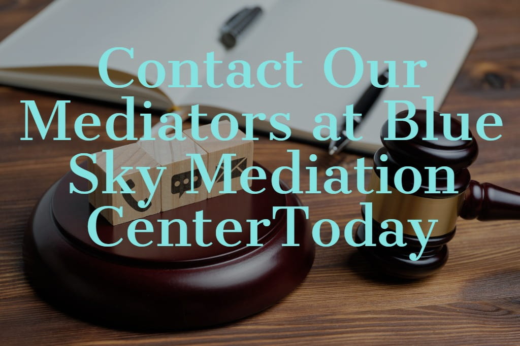 Call Us at Blue Sky Mediation Center